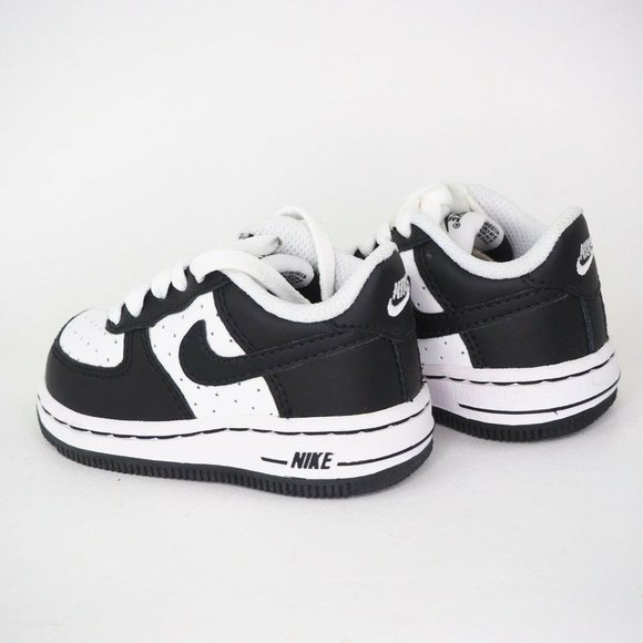 Nike Air Force One TD Toddler Shoes White/Black - Picture 10 of 12